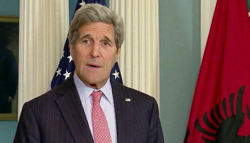 Sekretari Kerry uron Shqipërinë me rastin e ditës së pavarësisë