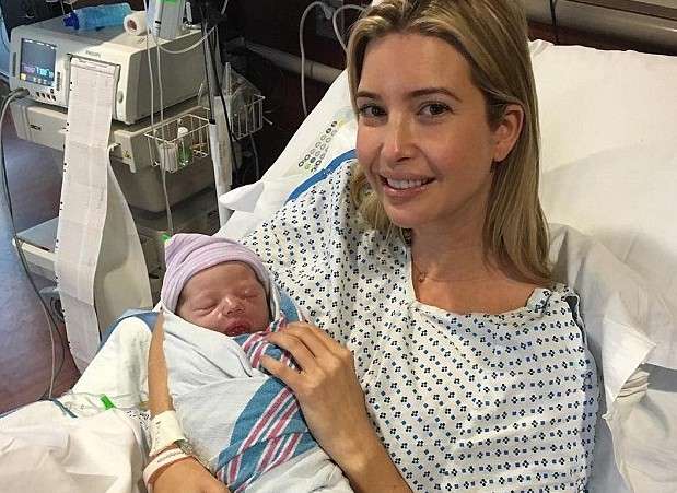 Ivanka Trump lind djalë, i vendos një emër presidenti