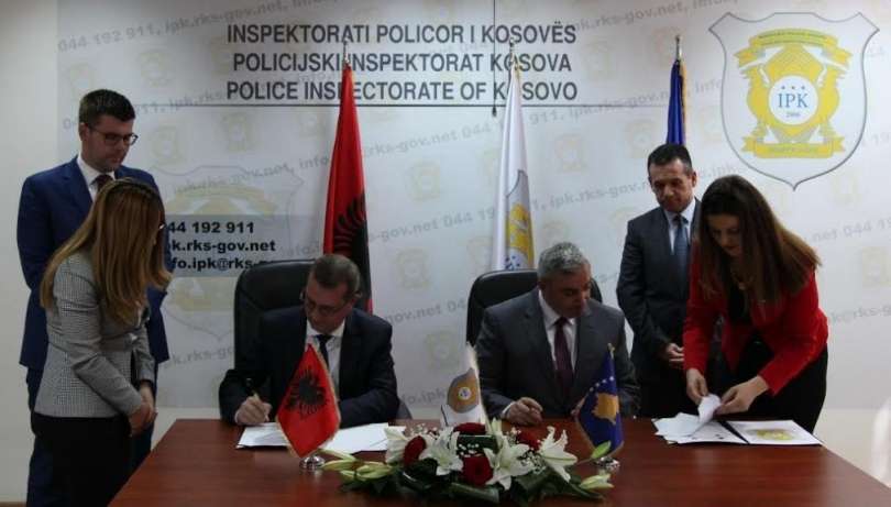 Inspektim i përbashkët policor Kosovë &#8211; Shqipëri