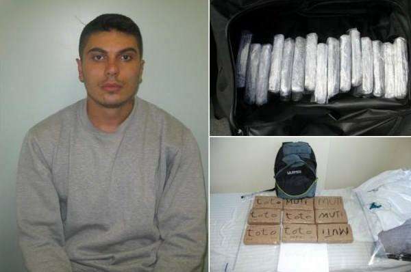 12 vjet burg trafikantit shqiptar në Londër, u kap me 50 kg kokainë