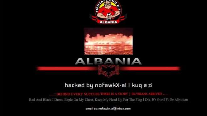 &#8220;Është mirë të jesh shqiptar&#8221;, hakohet faqja e policisë angleze