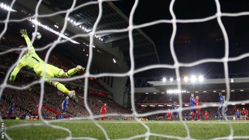 Liverpool – Manchester, De Gea shpëton ekipin e Jose Mourinho