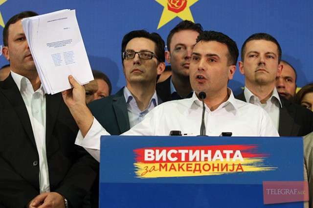 Zaev zbulon platformën e LSDM në negociatat me partitë shqiptare