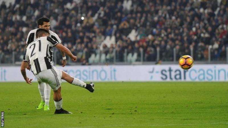 Juventusi kalon lehtësisht Palermon