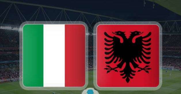 Itali-Shqipëri, formacionet zyrtare