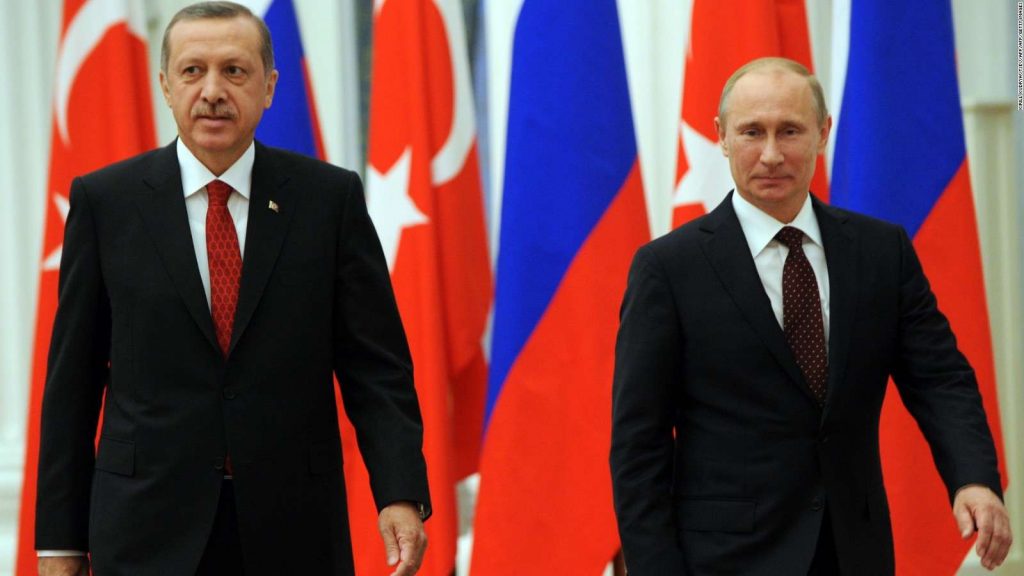 Putin takon Erdoganin, në fokus Siria