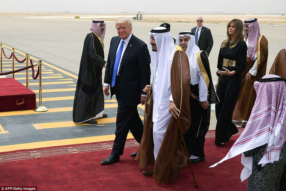 Trump e nis turin nga Arabia Saudite
