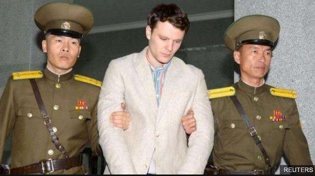 Vdes studenti amerikan që ishte arrestuar në Korenë e Veriut