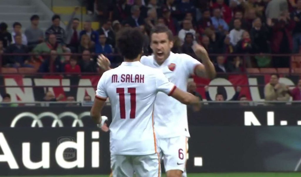 Mohamed Salah drejt Liverpool