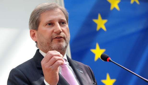 Commissioner Hahn congratulary message to PM Rama