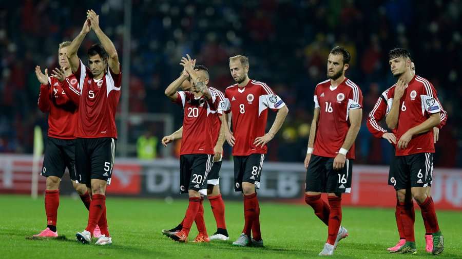 “Lajthit” UEFA: Shqipëria luan kundër 4 shteteve