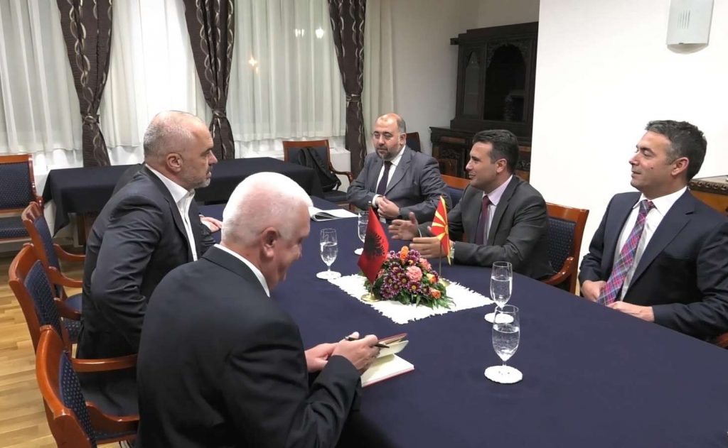 Shqipëria dhe Maqedonia, mbledhje të përbashkët qeverie