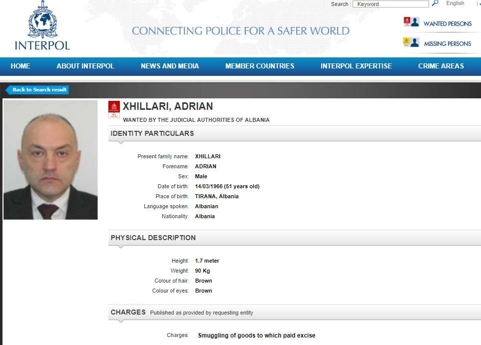 Ndalohet në Zvicër biznesmeni Adrian Xhillari, i kërkuar për kontrabandën e naftës