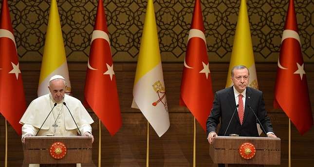 Presidenti Erdogan telefonon Papa Françeskun