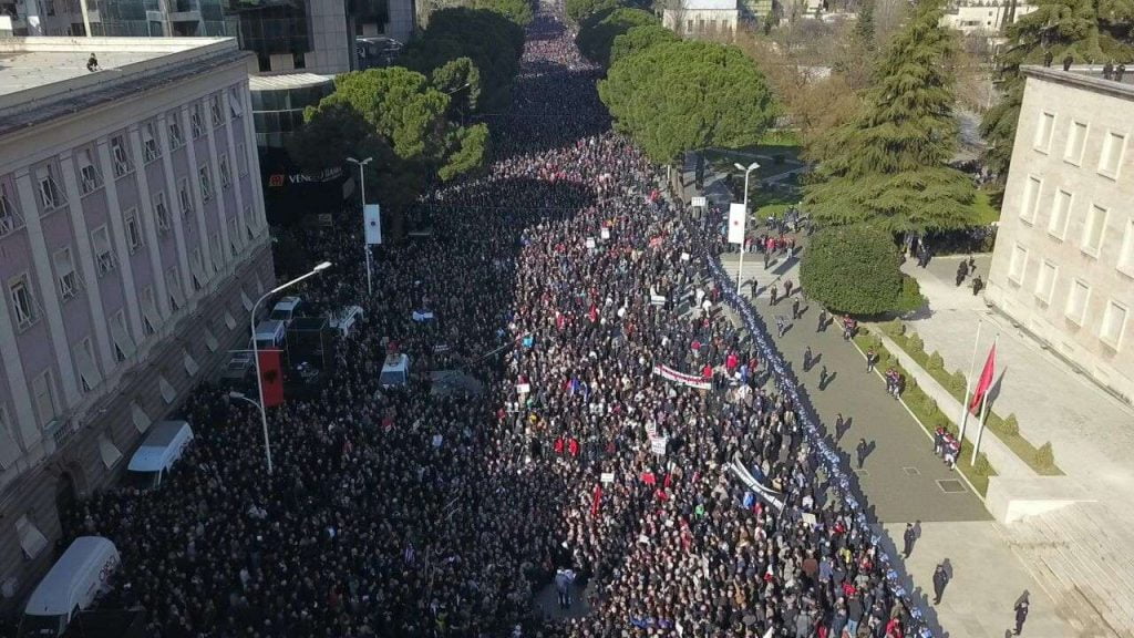 Ministria e Brendshme: Falenderojmë protestuesit për qytetarinë e treguar