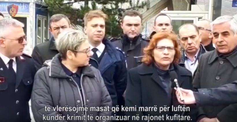 Video/ Kapshticë, takim mes dy Policive Kufitare