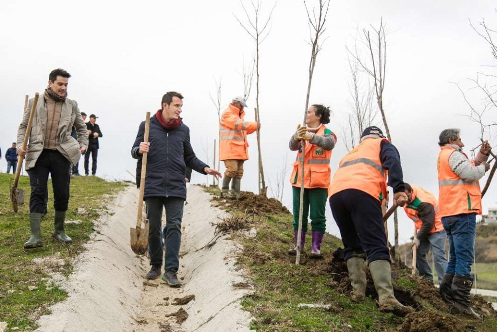 77 mijë pemë të mbjella, tenori Saimir Pirgu i bashkohet nismës së Bashkisë Tiranë