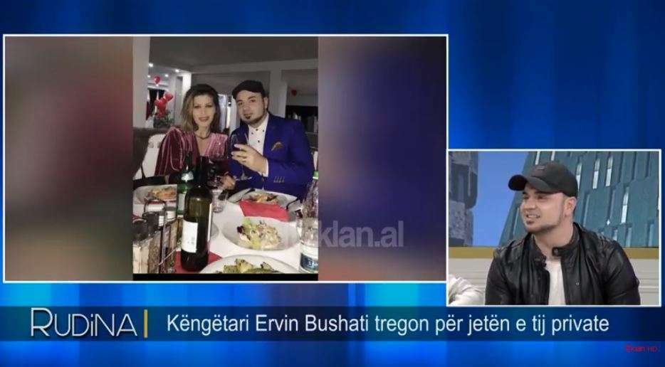 Video/ Ervin Bushati flet për jetën private, tregon si u njoh me bashkëshorten