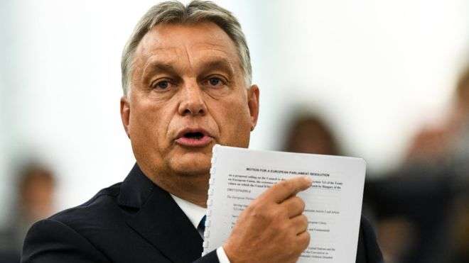 PE sanksione kundër Hungarisë