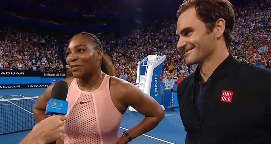 Roger Federer përballë Serena Williams