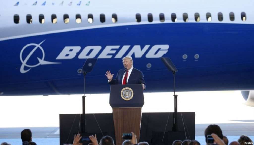Trump thirrje Boeing të riparojë avionin 737 MAX