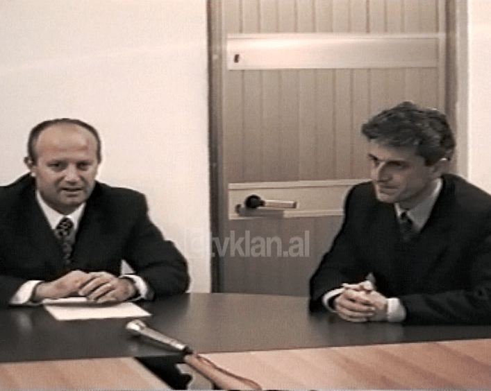 Pandeli Majko dhe Arben Rakipi takim për Prokurorinë antimafia (03 Nëntor 1998)