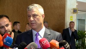 Thaçi: Duam Shqipëri të stabilizuar