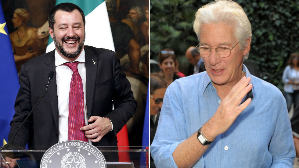 Salvini përplaset me Richard Gere