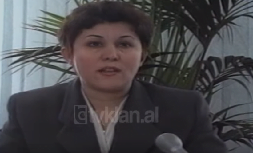 Ingrid Shuli konferencë për rrugët &#8211; (14 Prill 2000)