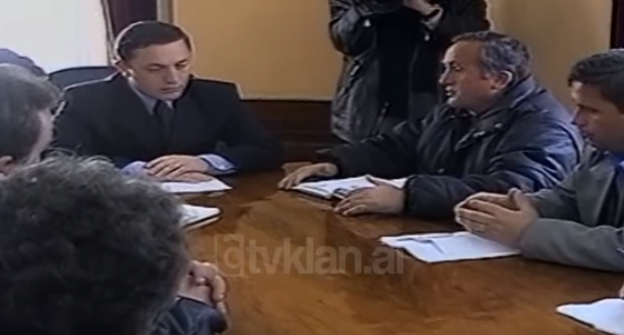 Mustafa Muçi me minatorët &#8211; (24 Mars 2000)