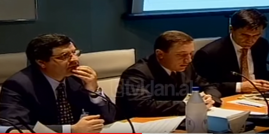 Mustafa Muçi në Londër për AMC &#8211; (29 Mars 2000)