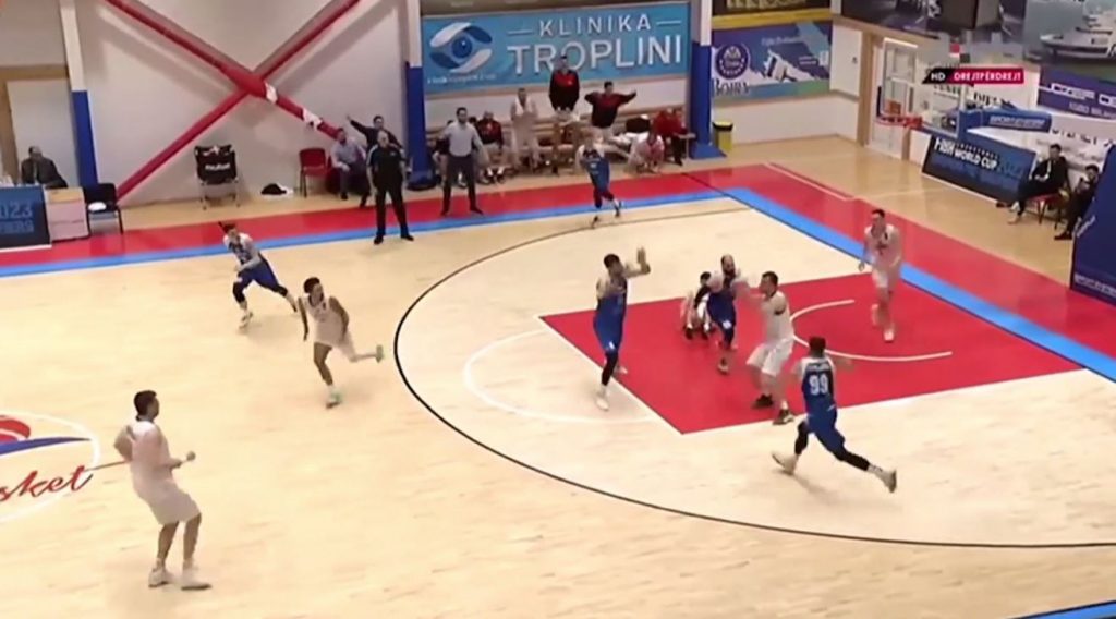 Shqipëria mund Qipron në basketboll