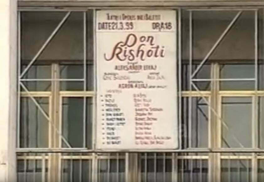 Ekspozita dhe spektaklet në Tiranë (20 Mars 1999)