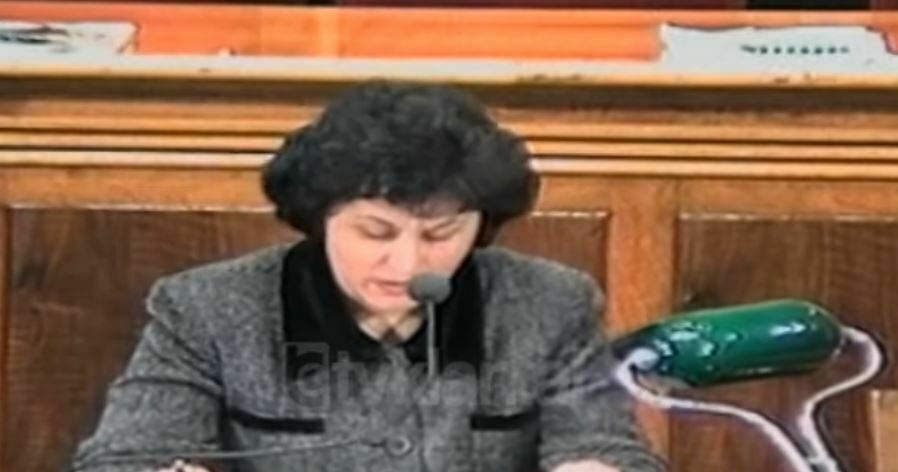 Ingrid Shuli interpelancë në Parlament (4 Mars 1999)