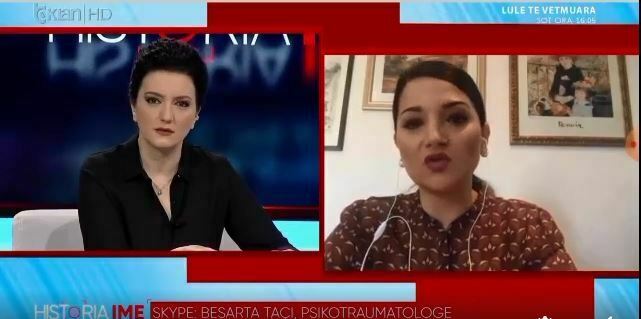 Psikotraumatologia Besarta Taçi: Suport psikologjik për bluzat e bardha