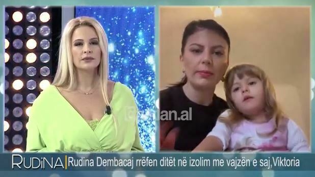 Ku po i kalon ditët e izolimit Rudina Dembacaj