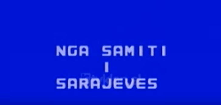 Samiti i Sarajevës, speciale  (30 Korrik 1999)