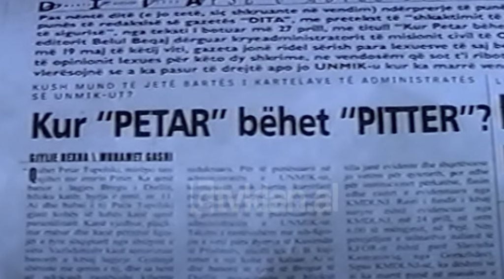 Pse gazeta &#8220;Dita&#8221; u mbyll për 8 ditë (23 Qershor 2000)