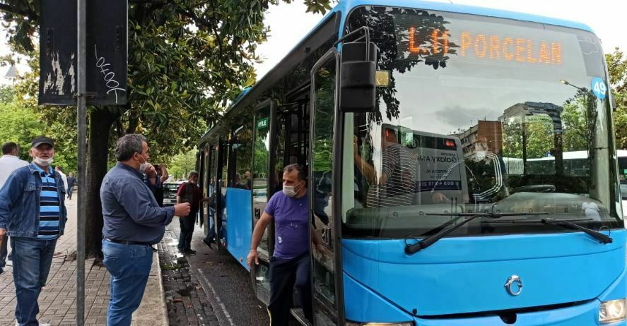 Rinis punën transporti publik në Tiranë