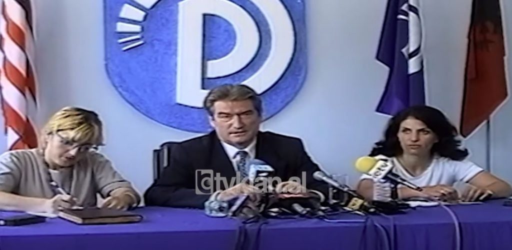 Sali Berisha: Qeveria Meta një kusari e shfrenuar (6 korrik 2000)