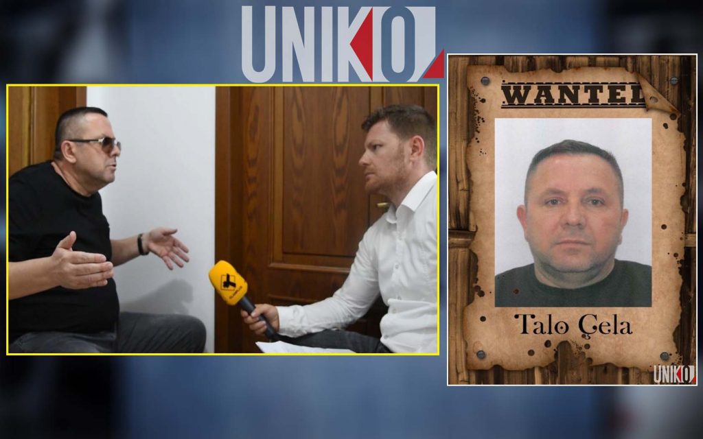 I shumëkërkuari nga policia, Talo Çela rrëfehet nga arratia sot në orën 21:00 për emisionin “Uniko”