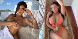 Demi Rose i vë “flakën” rrjetit, pozon me bikini të vogla