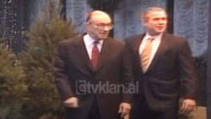 SHBA në pritje të takimit të madh mes Bush, Klinton dhe Gor (18 Dhjetor 2000)