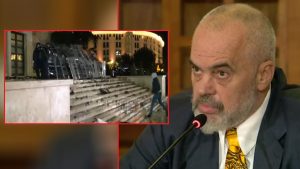 Edi Rama: Policia e Shtetit është përdhunuar përpara Kryeministrisë, jam ndjerë keq