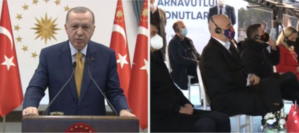 Erdogan live nga Turqia në Laç: 42 mln Euro për vëllezërit tanë shqiptarë