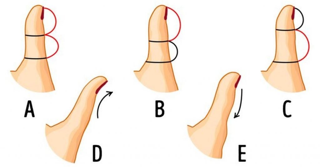 Forma e gishtit mund të zbulojë shumë rreth personalitetit!