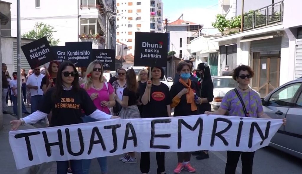 Marshim për vrasjen e Liljana Buzos në Elbasan