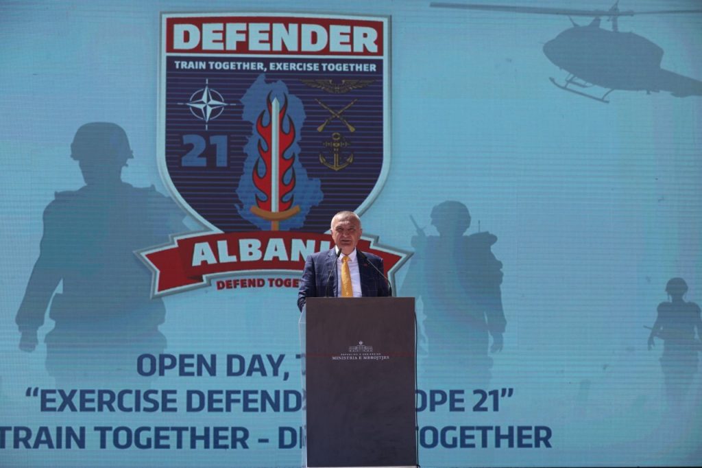 Meta: Shqipëria, e vlerësuar që u zgjodh për stërvitjen ushtarake “Defender 21”