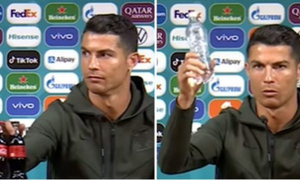 Ronaldo i shkakton 4 mld dollarë humbje Coca-Colës