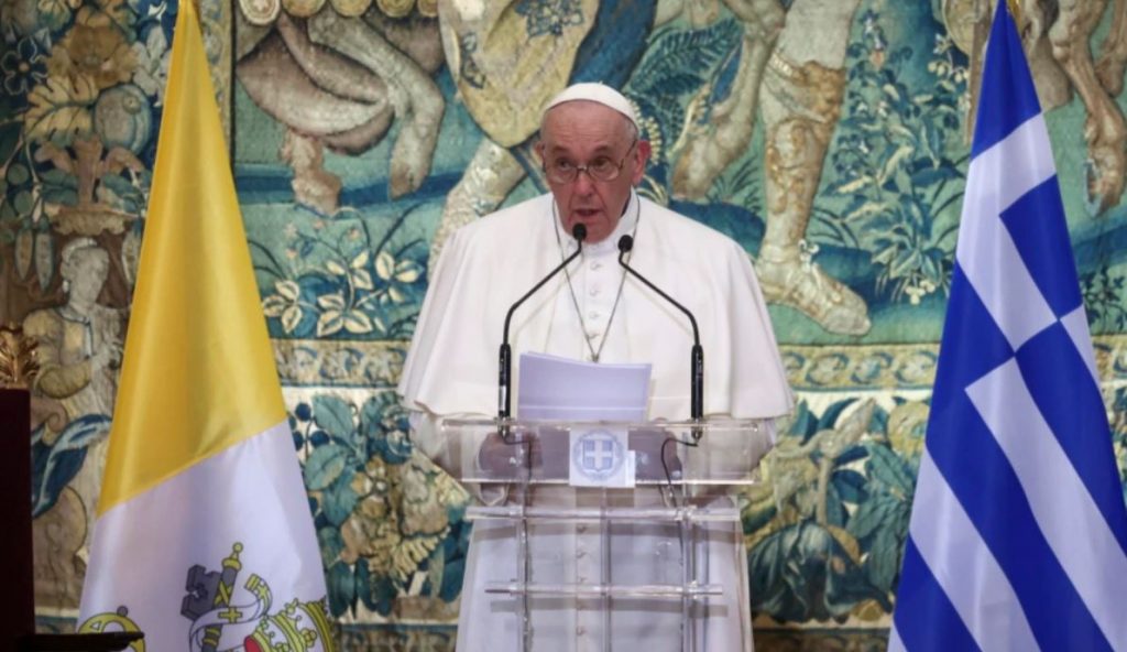 Paralajmërimi i Papa Françeskut nga Greqia